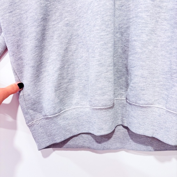 FOREVER21 Grey crewneck sweater - Picture 6 of 8